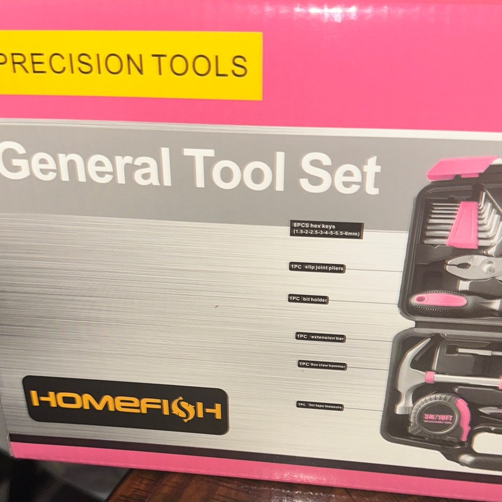 Pink General Tool Set - 39 Piece - Picture 4 of 4